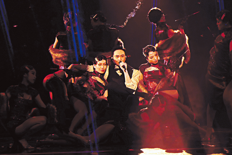 ◆張智霖唱出哥哥經典，令全場氣氛高漲。