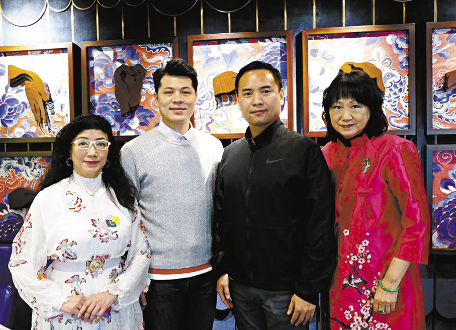 ◆藍天佑、洪海、關少霞和陳惠芳為《紅梅記》演出費了不少心思。