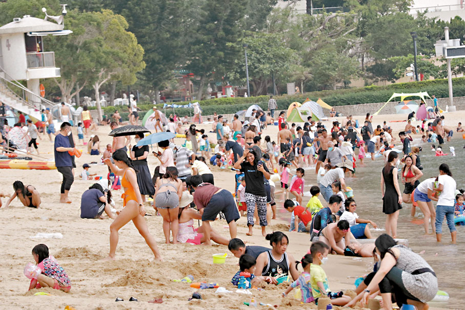 ◆拯溺員工會表示救生員人手不足，無法開放更多公眾泳灘。資料圖片