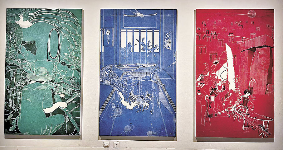 ◆由Living Collection收藏的來自Li Ning的作品。