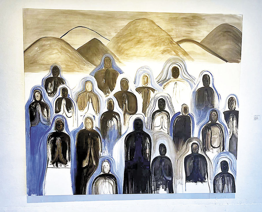 ◆lulu Ngie作品《Palms Joined》