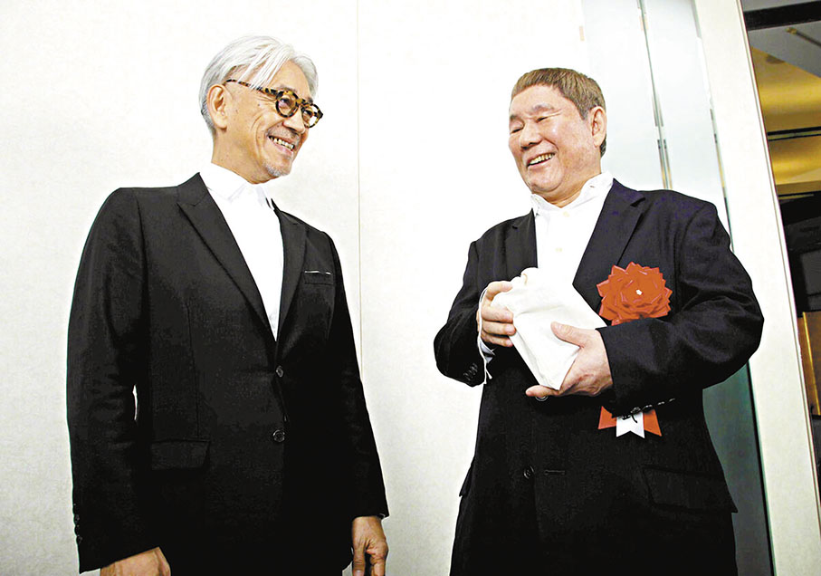 ◆坂本龍一離世，北野武哀痛：「只剩下我一人。」