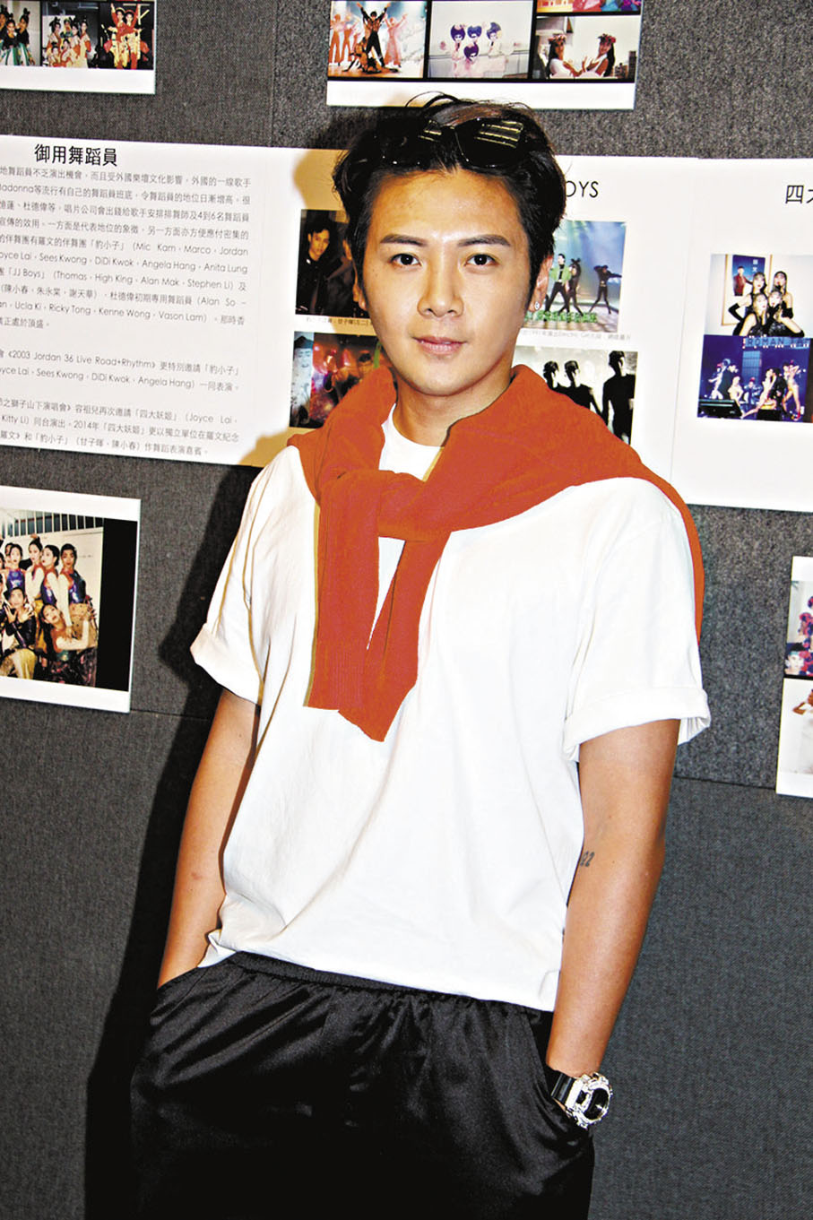 ◆葉泓聲踏入社會第一份工作就是跳舞。