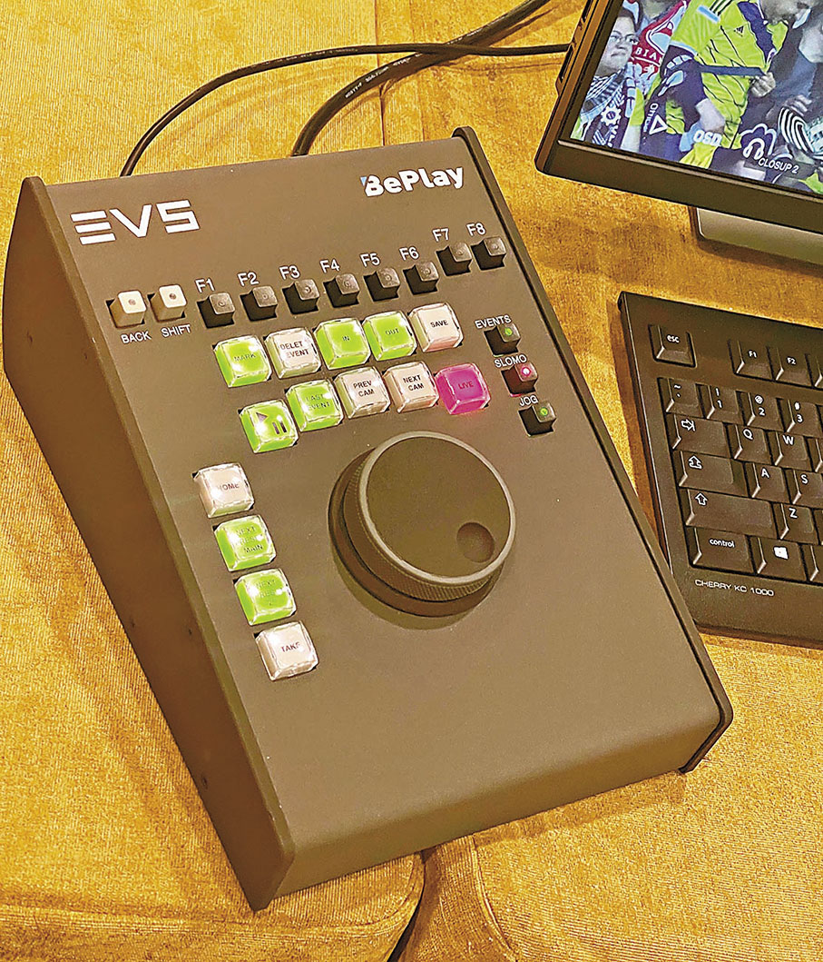 ◆VAR系統控制器首度在港曝光。