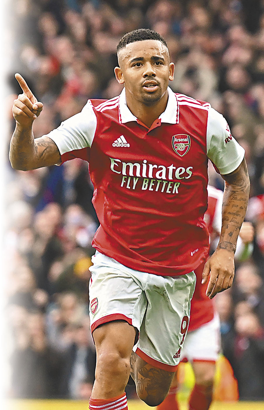 ◆ 傷癒復出踢了4場比賽，上仗為阿仙奴起孖的加比爾捷西斯表現漸入佳境。  資料圖片