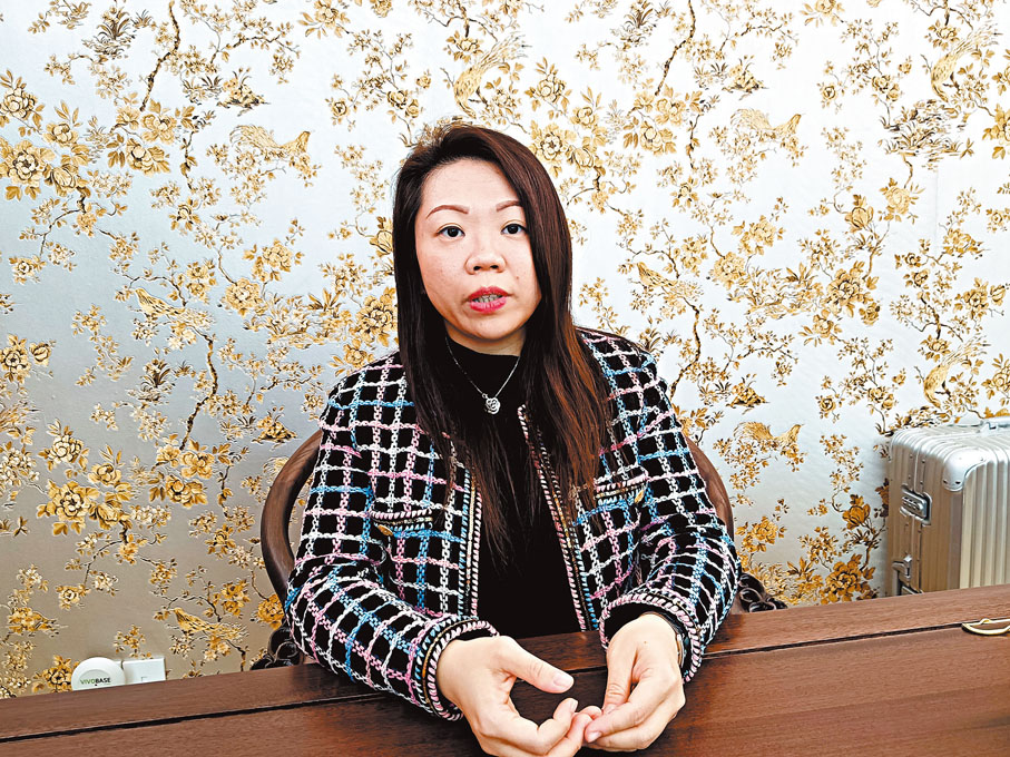 ◆陳欣蔚指，儘管面臨創業的挑戰和壓力，但她仍對前景持有信心。