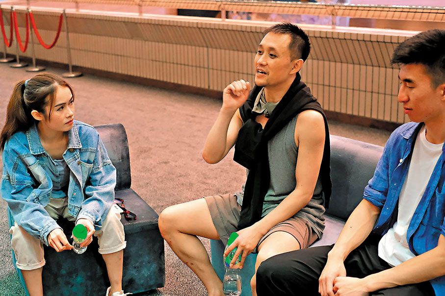 ◆《肢體鈎沉》的編舞及主演許一鳴。