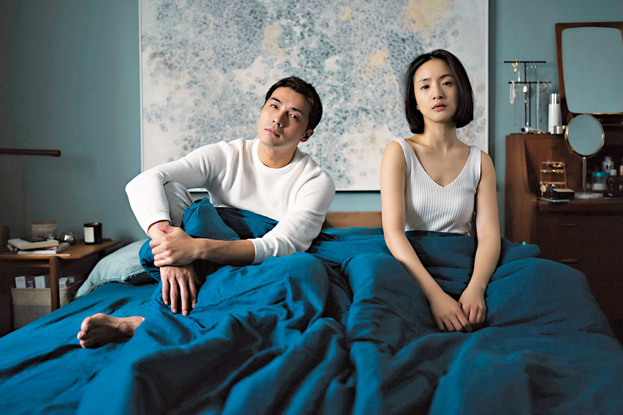 ◆林依晨劇中與賀軍翔（左）情纏12年。