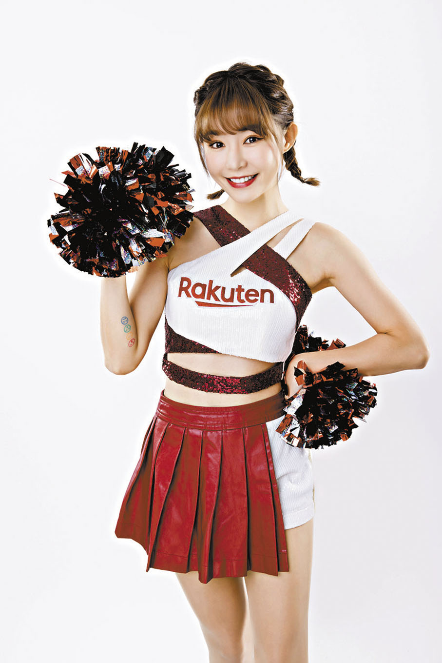 ◆Rakuten Girls成員籃籃。