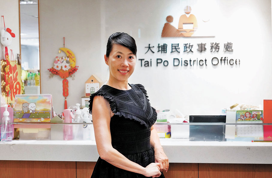 ◆陳巧敏冀讓市民大眾體會維護國安與日常生活息息相關。 香港文匯報記者曾興偉攝