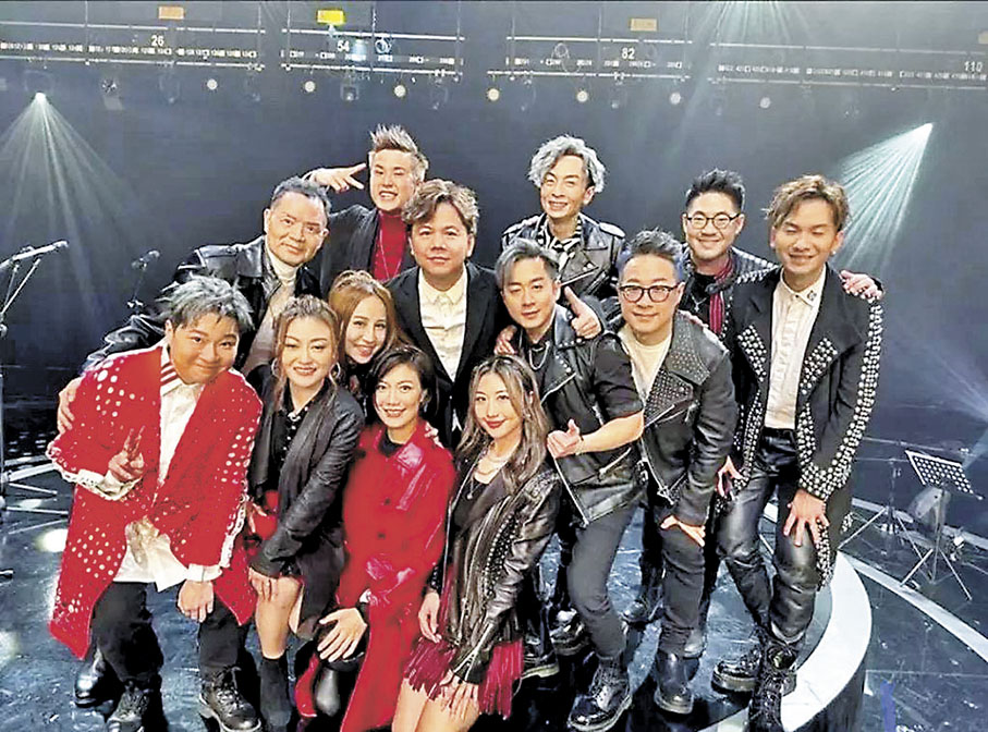 ◆《中年好聲音》的唱將。 作者供圖