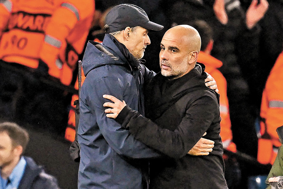 ◆ 上仗與杜曹(左)對壘，哥迪奧拿棋高一。  資料圖片