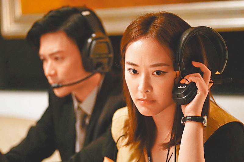 ◆ 陳瀅在《飛虎3壯志英雄》中飾演O記高級督察何家寶。