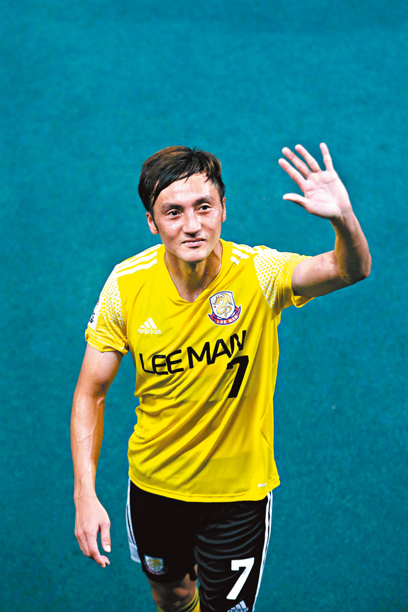 ◆ 李康廉今演告別賽，呼籲大家入場支持。 資料圖片