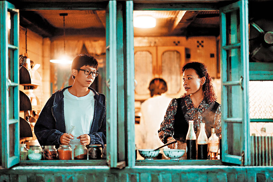 ◆陳沖在戲中飾演馮小剛的妻子。