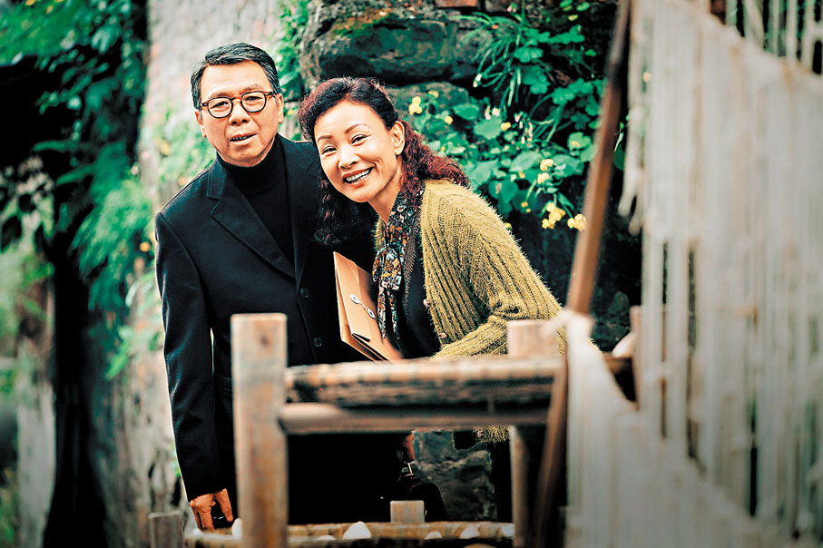 ◆馮小剛和陳沖合作演出好有新鮮感。