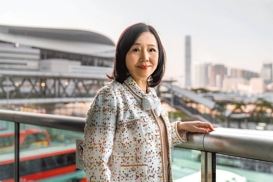 ◆廖湘嵋是外剛內柔的成功女性。