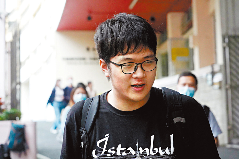 ◆ 曾同學。香港文匯報記者曾興偉 攝