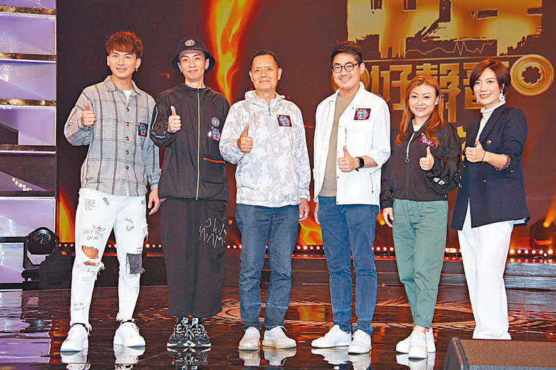 ◆ 《中年好聲音》六強昨日為決賽作綵排。