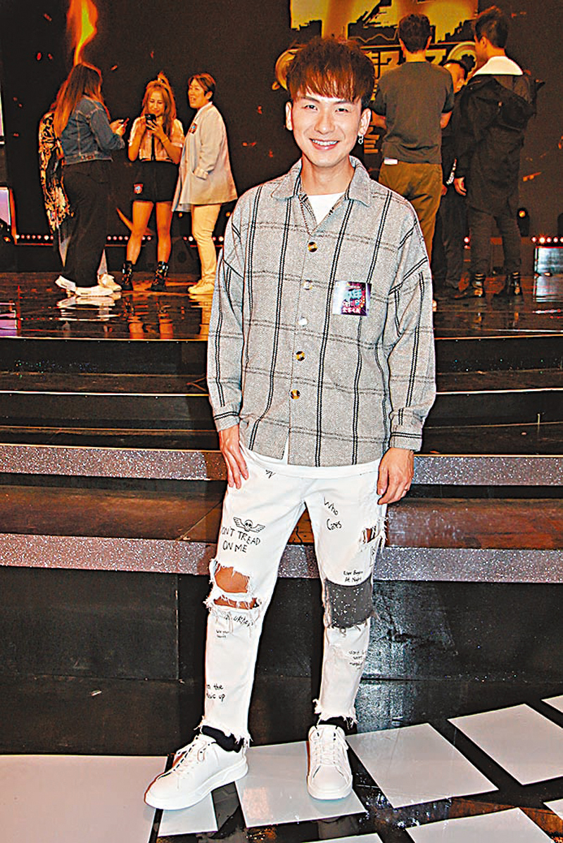 ◆ 周吉佩表示已習慣了比賽的緊張感。