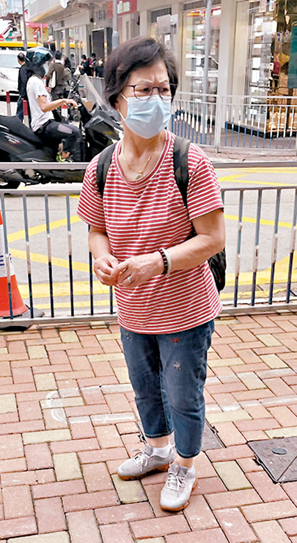 ◆ 陳女士 香港文匯報記者張弦 攝