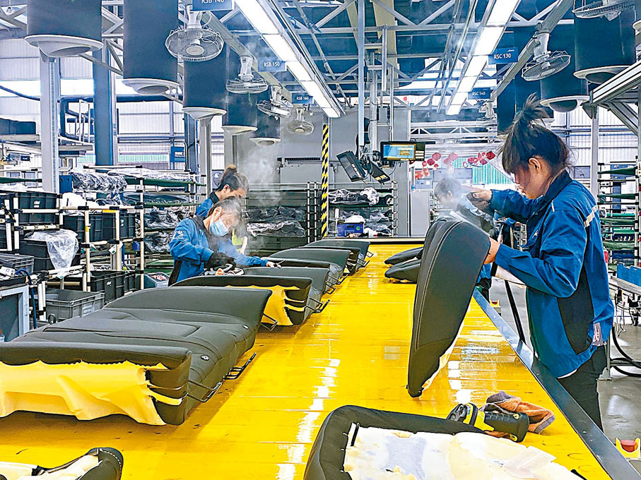 ◆重慶安道拓肇慶分公司跟着小鵬汽車步子落地肇慶。香港文匯報記者胡若璋  攝