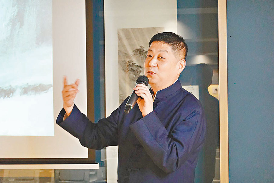 ◆杜浩表示，關注且反映時代的作品，一定是好的作品。