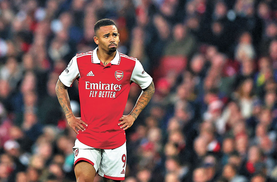 ◆倒戈的加比爾捷西斯相信難助阿仙奴搶分。 資料圖片