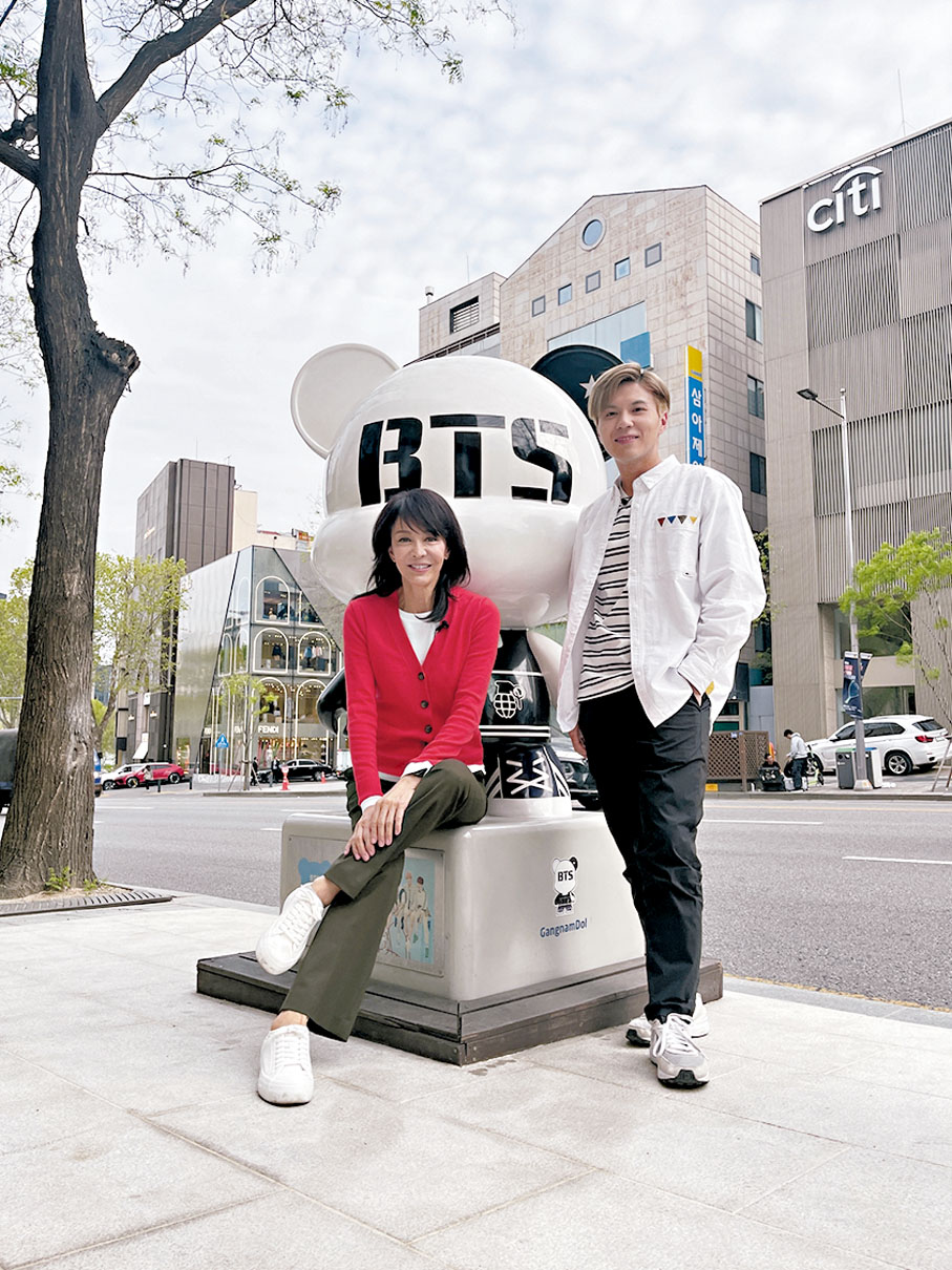 ◆應智越近日與Do姐到韓國拍攝旅遊節目。