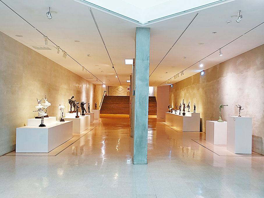 ◆這座美術館是朱銘傾盡畢生積蓄的嘔心瀝血之作。中央社