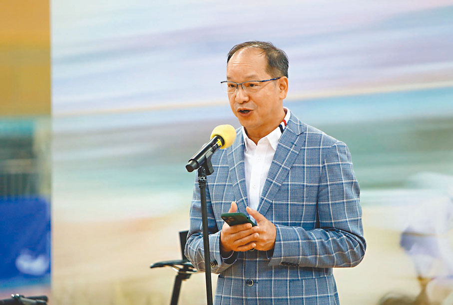 ◆賽事籌委會主席梁家昌希望市民入場為港隊打氣。