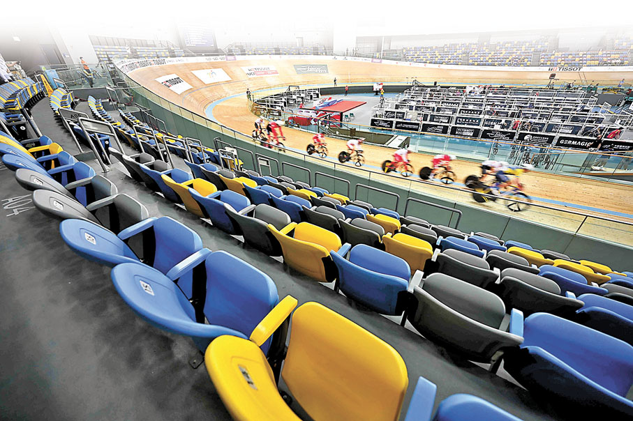 ◆將軍澳單車館將再次上演國際單車大賽。資料圖片