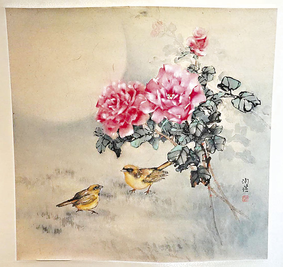 ◆何洵瑤《花前月下》