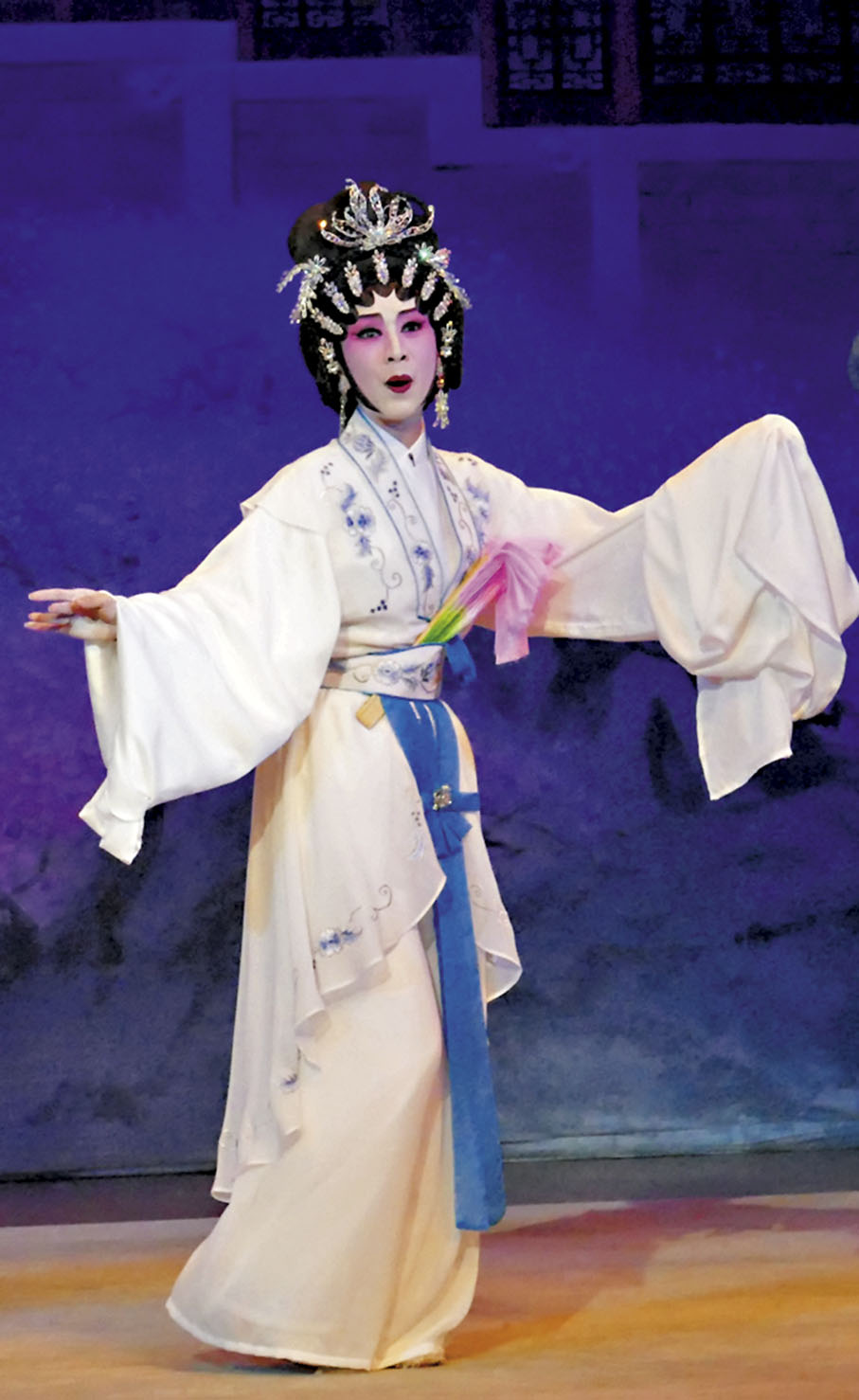 ◆林芯菱功底扎實，文場武打均出色。