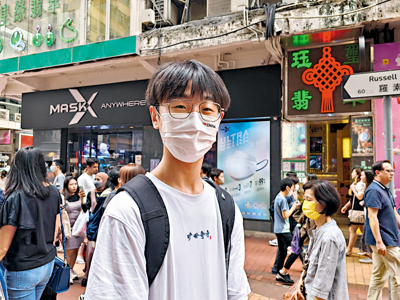 ◆王先生。香港文匯報記者林熹  攝