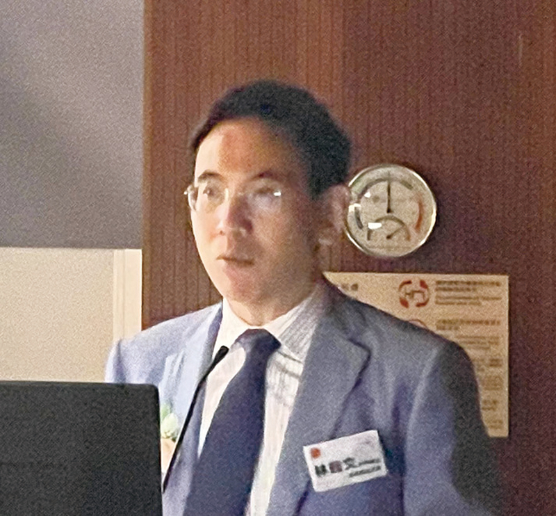 ◆ 林智文分享觀點。