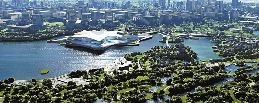 ◆2023成都世界科幻大會將會在由著名建築團隊Zaha Hadid Architects所設計的成都科學館（暫定名）中舉行。 網上圖片