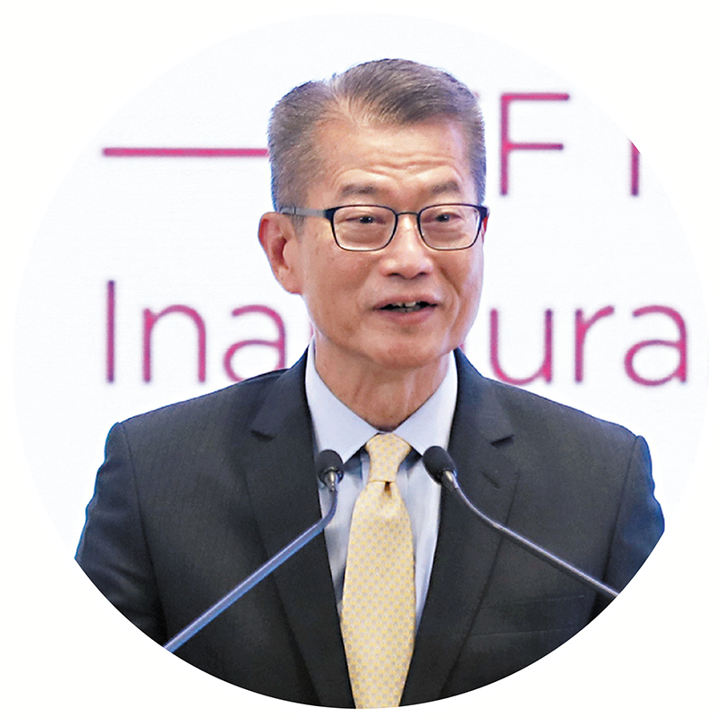 ◆ 陳茂波歡迎IMF代表團對香港作出十分積極正面的評估。香港文匯報記者萬霜靈 攝