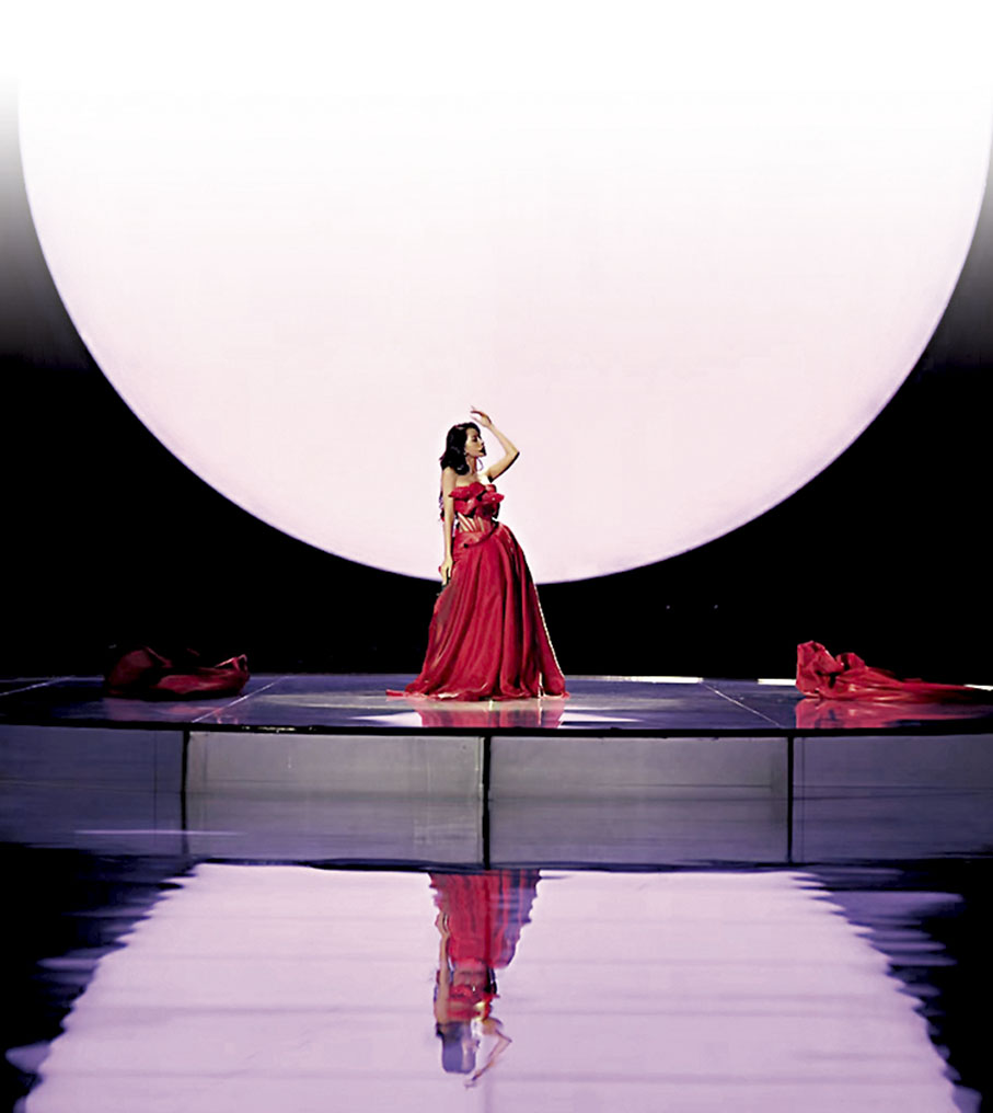 ◆越南高人氣藝人芝芙帶來誠意滿滿的初舞台表演。