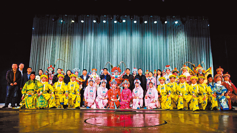 ◆宋潮戲劇節日前在河南開封舉行。