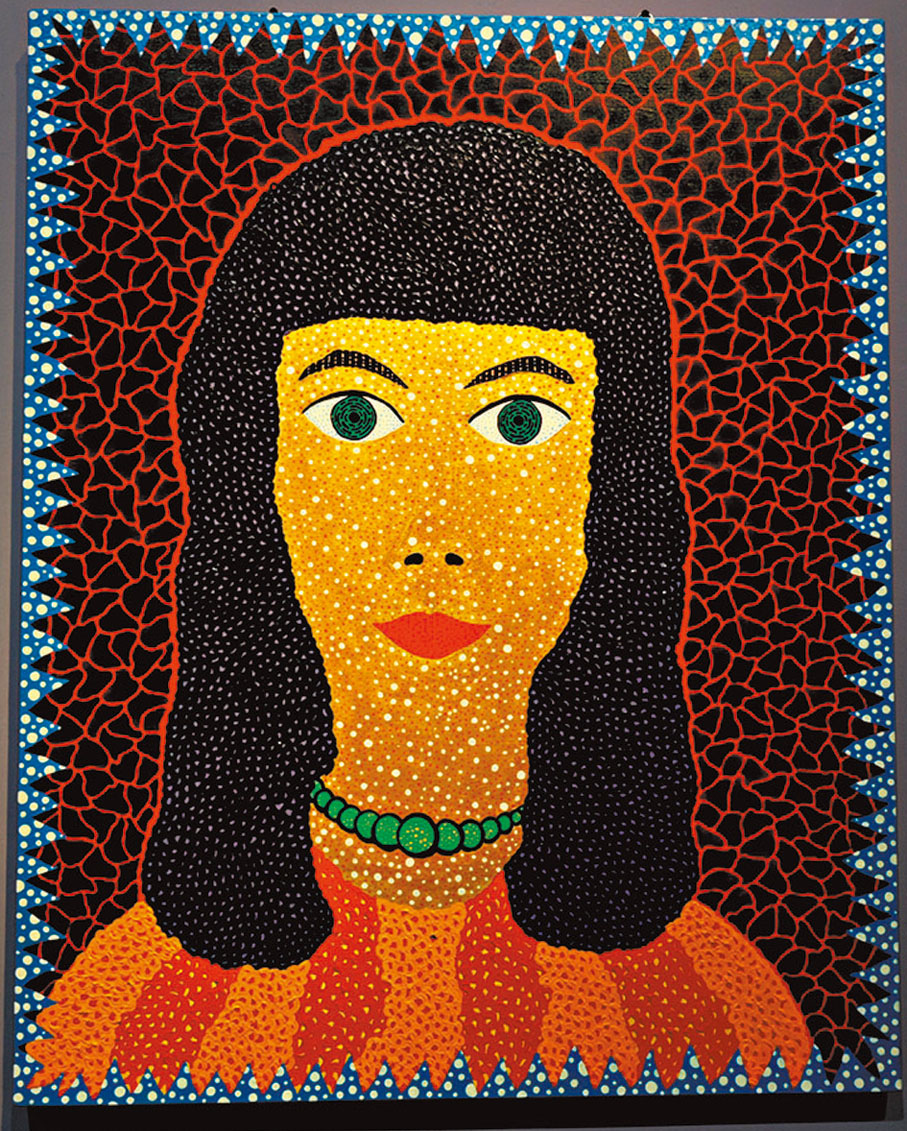 ◆草間彌生自畫像