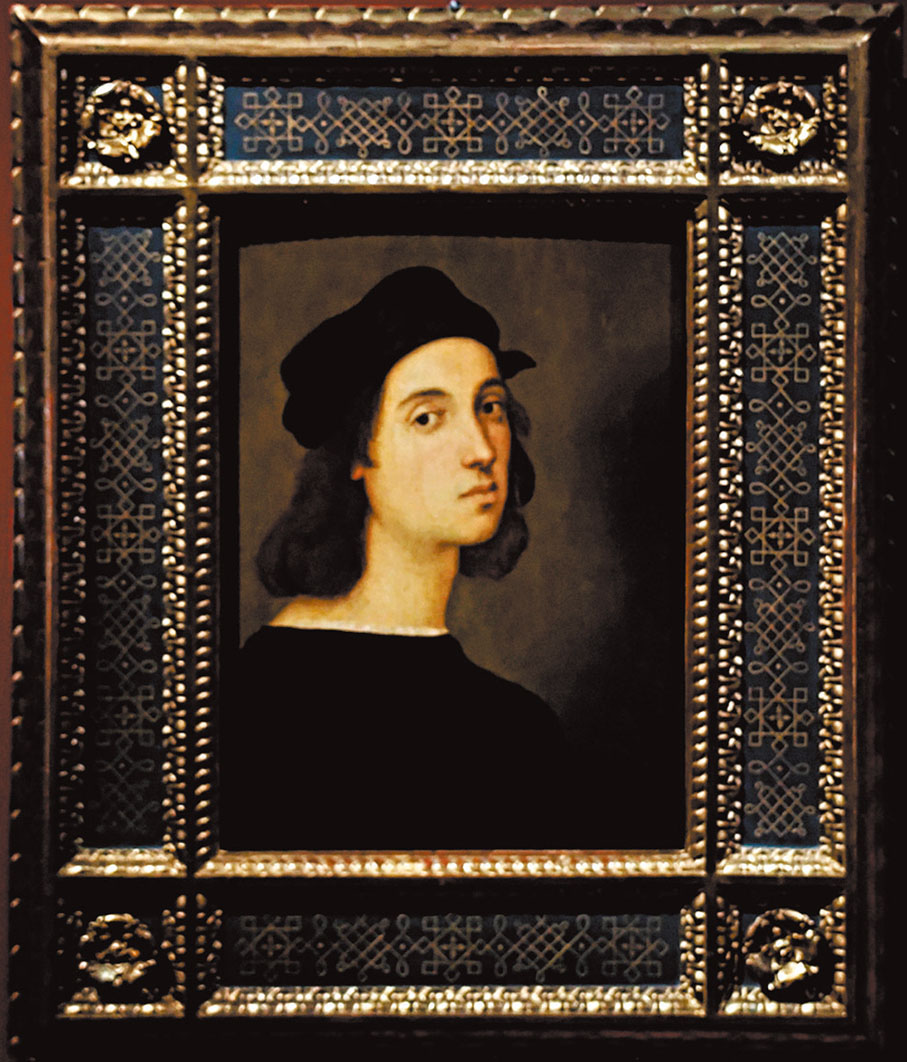 ◆拉斐爾·桑齊奧自畫像