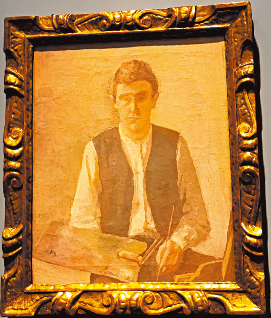 ◆喬治·莫蘭迪自畫像