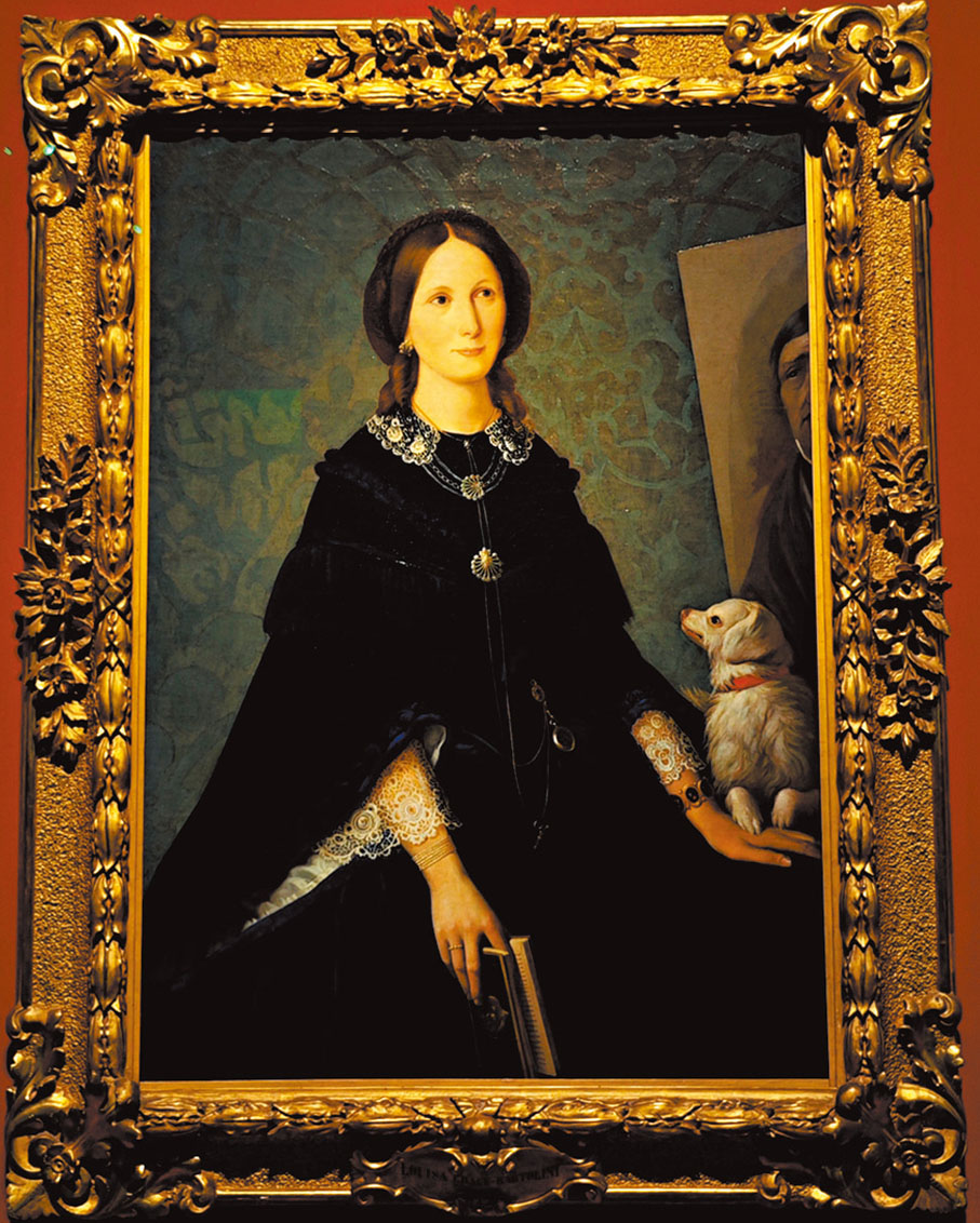 ◆路易莎·格蕾絲·巴托里尼自畫像