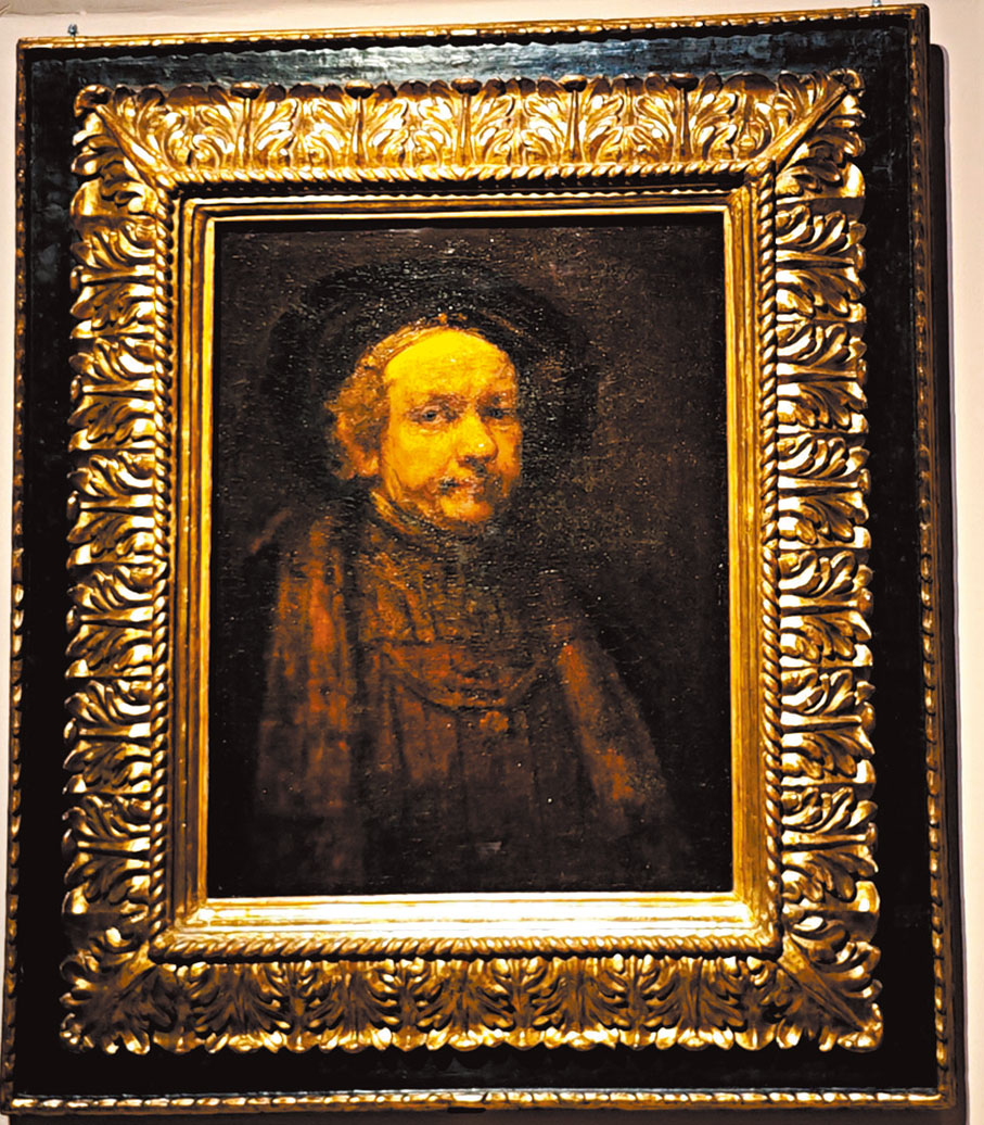 ◆倫勃朗·凡·萊茵自畫像。