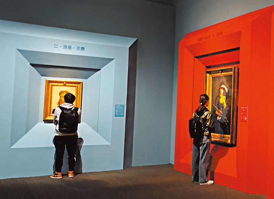 ◆藝術家們通過這些親手繪製的「永恒」與觀眾見面。