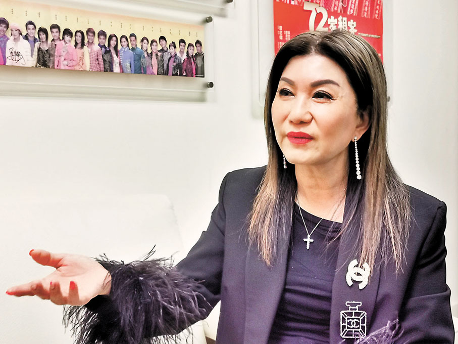 ◆樂易玲鼓勵業界共同重振香港電影業。