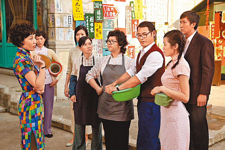 ◆樂易玲參與製作的電影《72家租客》以新故事致敬1973年的邵氏經典《七十二家房客》。 劇照