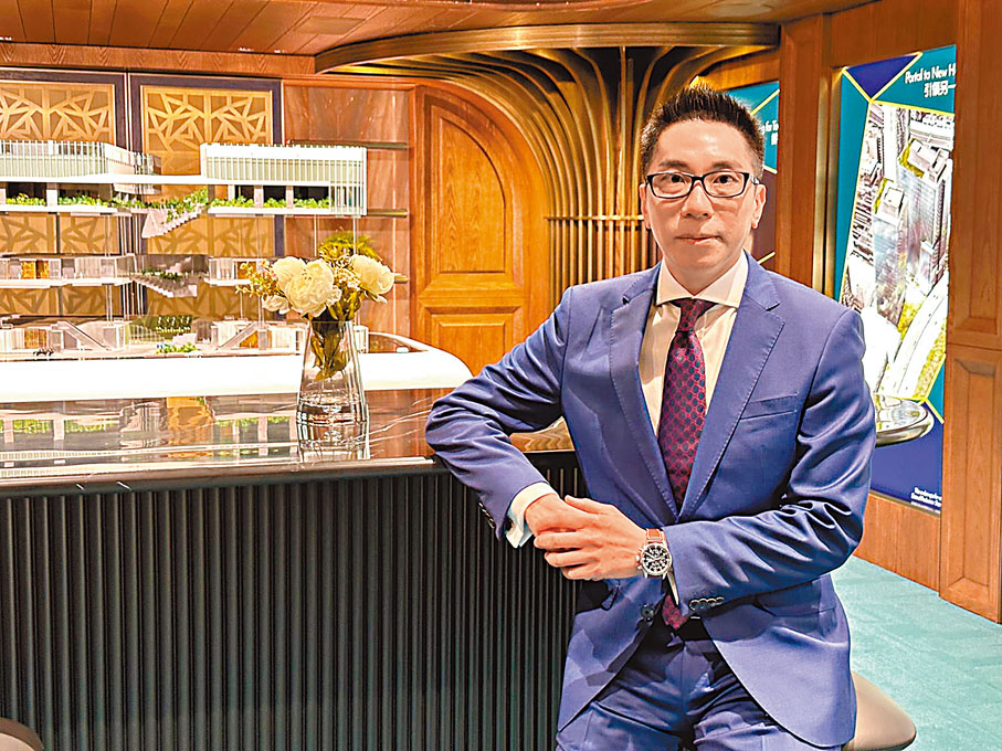 ◆林浩文表示，許多國際品牌仍重視香港市場。香港文匯報記者黎梓田 攝