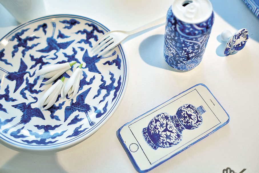 ◆傳統紋樣融合現代元素，令人會心一笑。